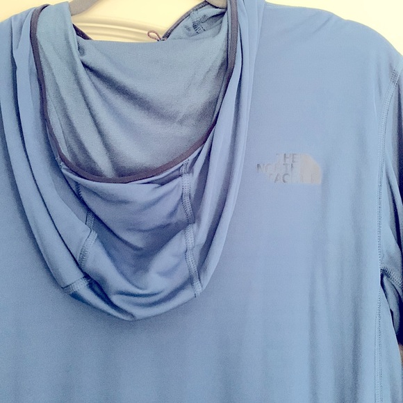 The North Face Mens long sleeve hooded shirt Size L - Picture 6 of 11